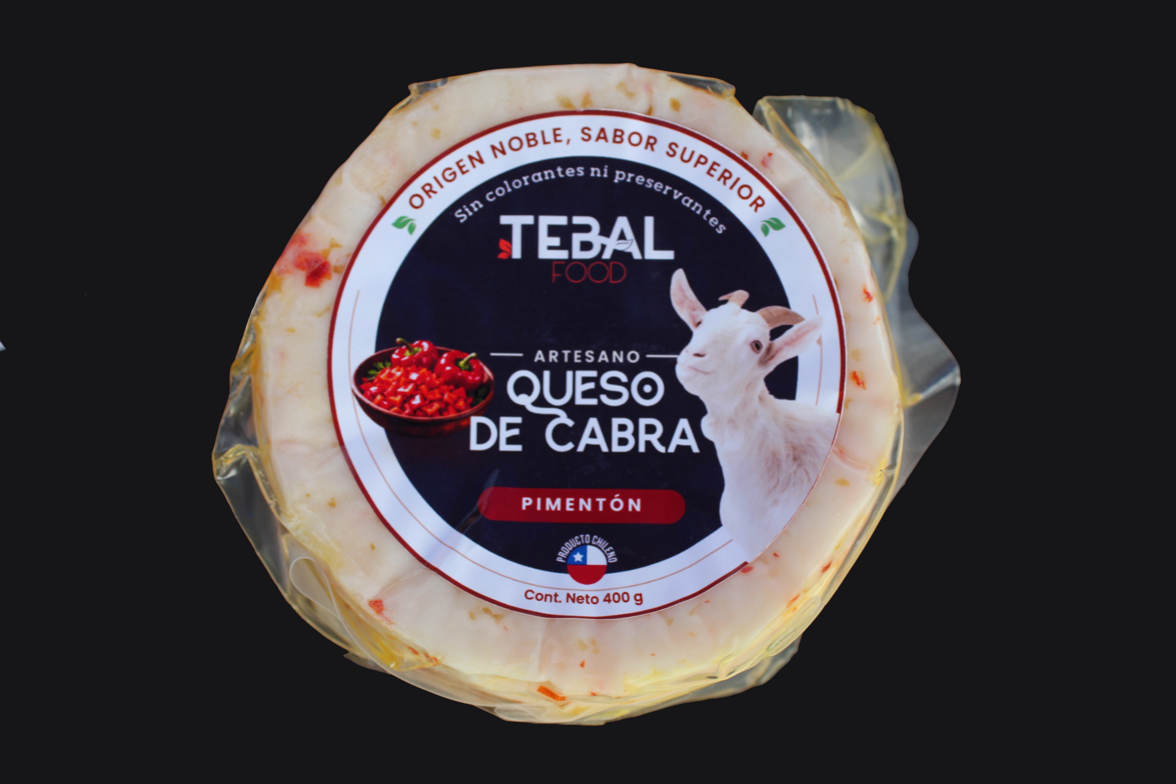 QUESO DE CABRA PIMENTÓN OLIVA